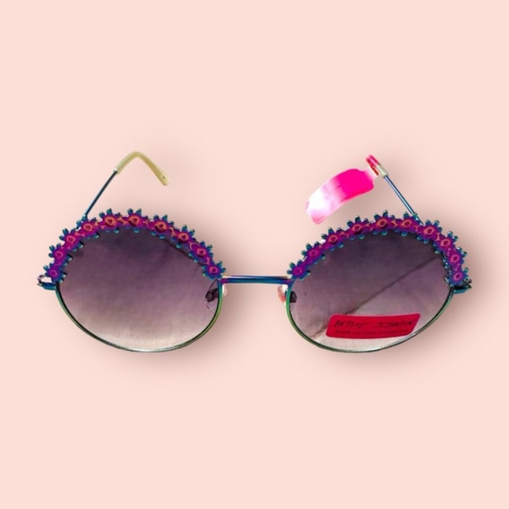 NWT Betsey Johnson | Multicolor Floral Sunglasses